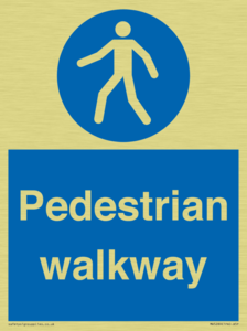 Pedestrian walkway
